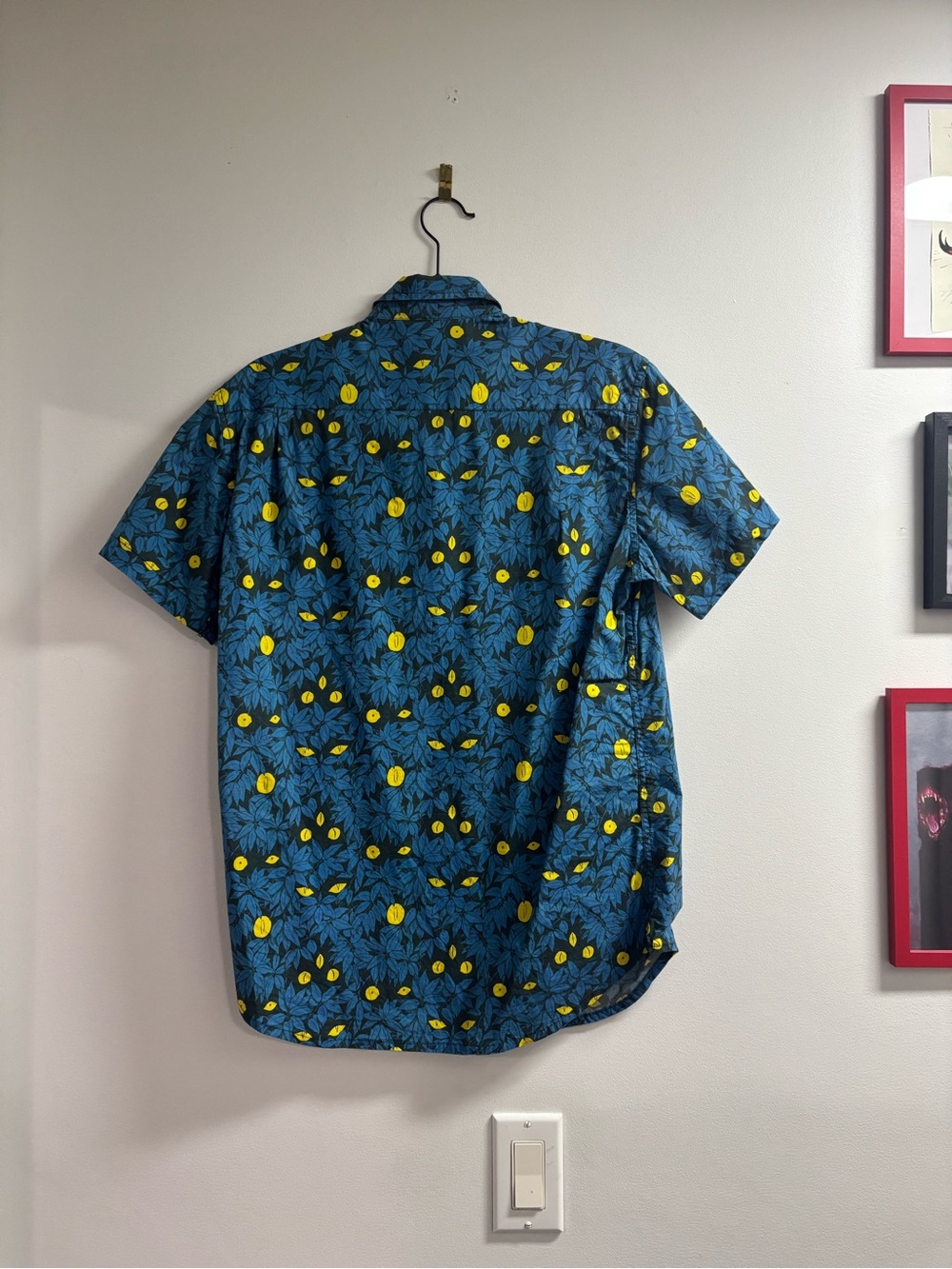 Creepy Co. Watching Eyes Button-Up